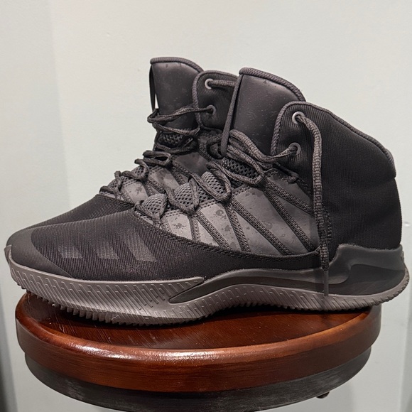 adidas Other - Adidas Ball 365 Men's High-Top Basketball Sneakers in Charcoal Gray